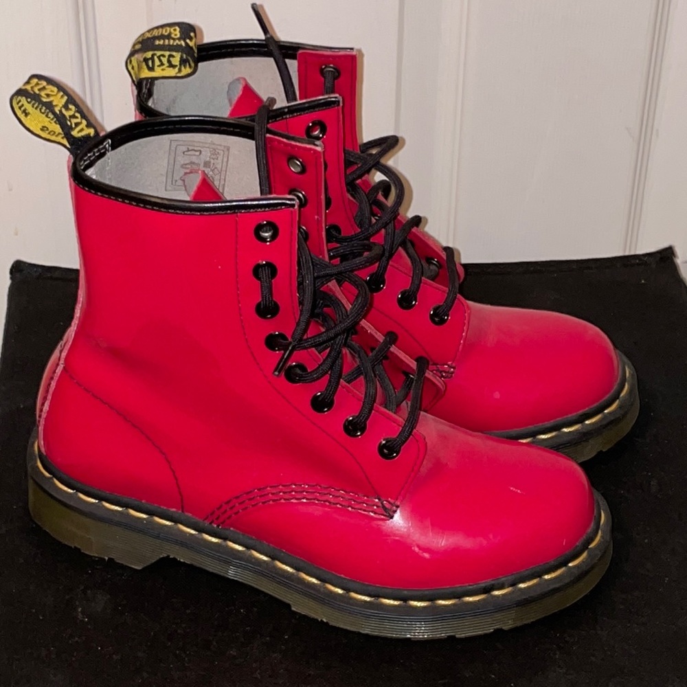 Red Dr. Martens
